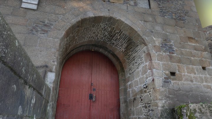 Fougères Castle - Main entrance