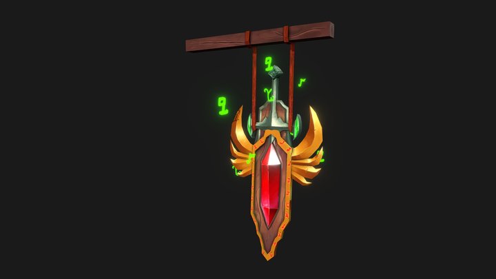 DAE Heartsign - Arcane Echanter 3D Model