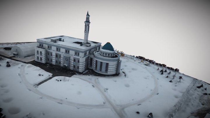 Yardem mosque 3D Model