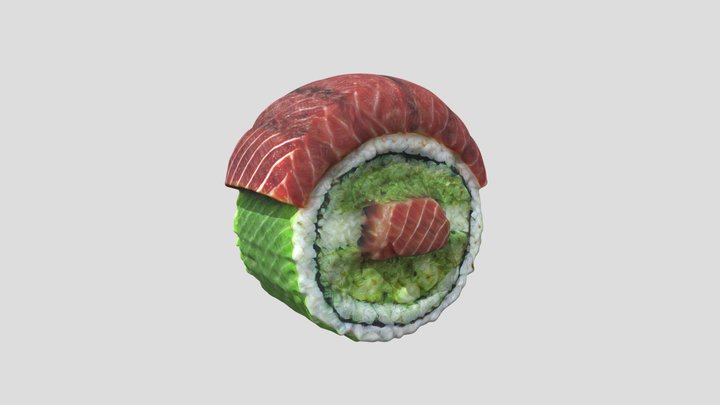 sushi 3D Model