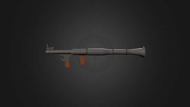 Bazooka 3D Model