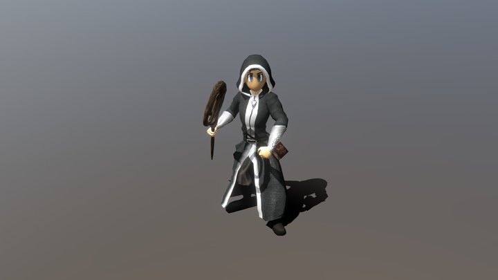 Jumanji The Wizard - Game Character 3D Model
