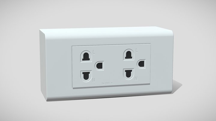 Plug Socket Outlets 3D Model