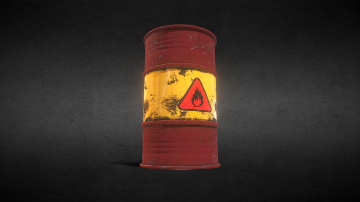 OIL_BARREL 3D Model