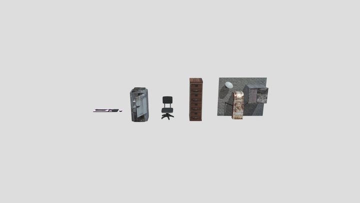Textures objects 3D Model