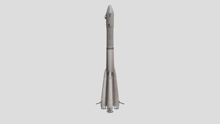 Восход 3D Model