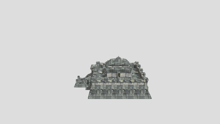 Candi Sambisariii 3D Model