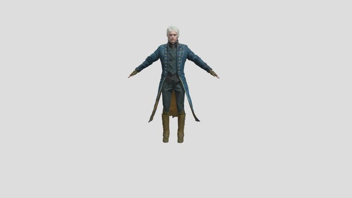 Devil May Cry 5 Vergil Ex-Color 3D Model