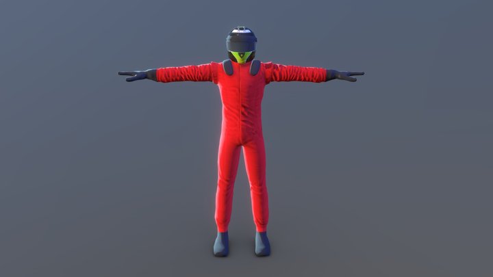 Racer 3D Model