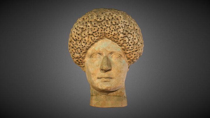 Bust of a Flavian Woman 3D Model