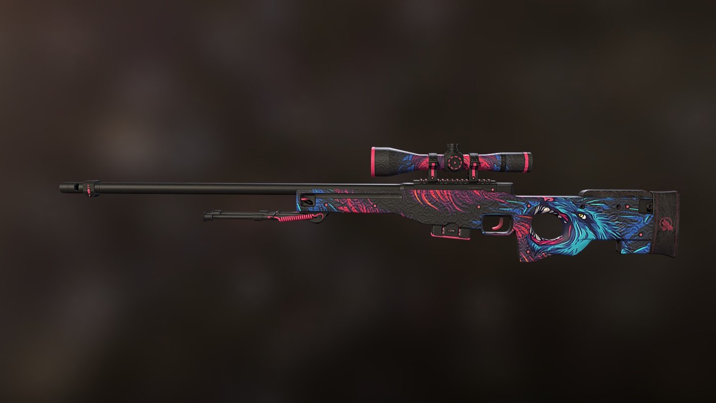 AWP | BlueWolf eLite edition - 3D model by sevendy3 [c88d7d7] - Sketchfab