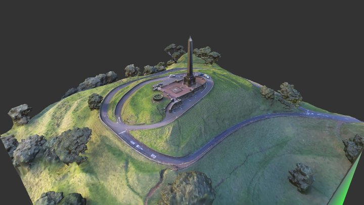 One Tree Hill, Auckland 3D Model