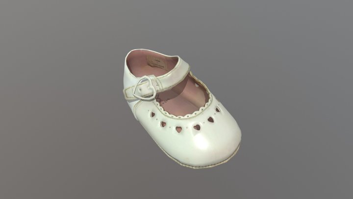 PB132 Shoe Low 3D Model