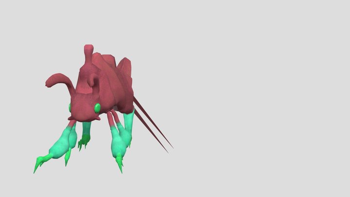 Visualisatie_Reptisect_Animated_Ramaekers_Kostya 3D Model