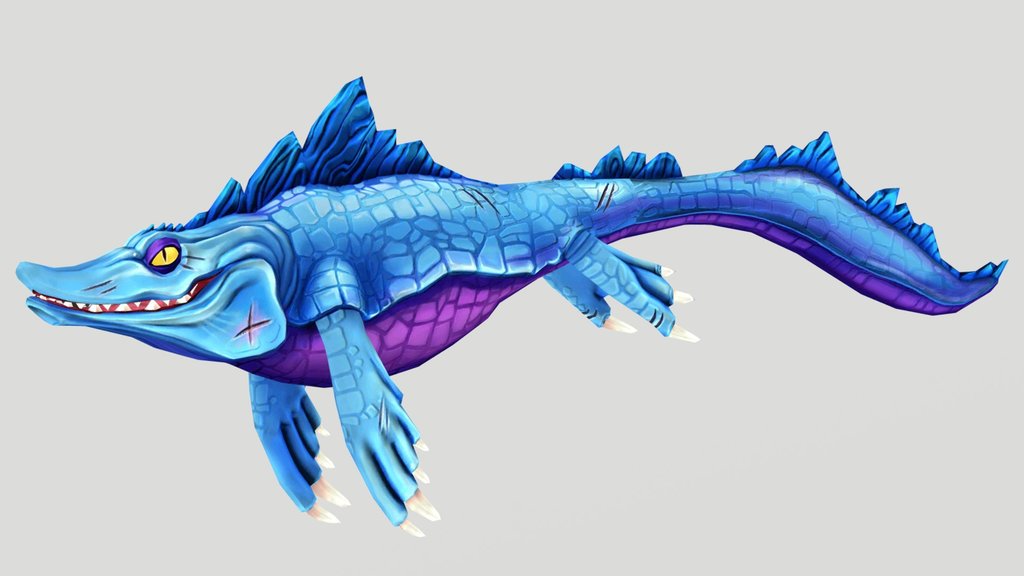 Hsw Mr Snappy (Mosasaurus)