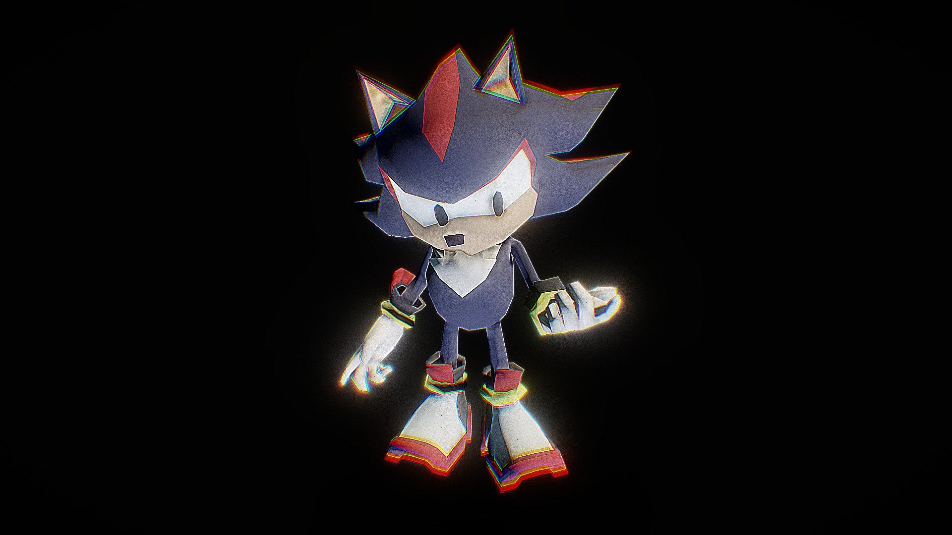 Shadow the Hedgehog - 3D model by Mono (@Mono213) [c8911bb] - Sketchfab