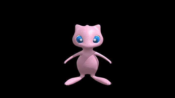 Pokemon Mew 3D Model