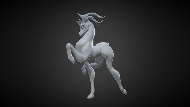 The perky deer