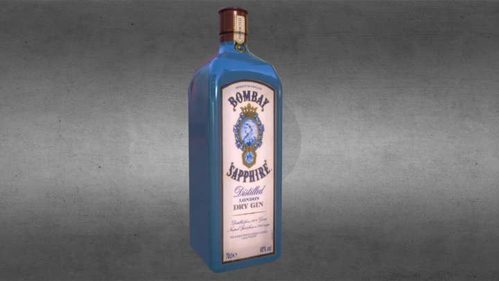 Bombay sapphire 3D Model