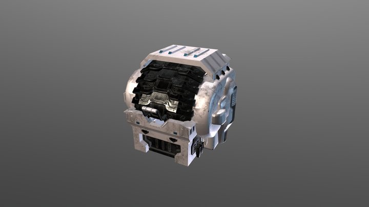 "Warframe" - Grineer Crate 3D Model