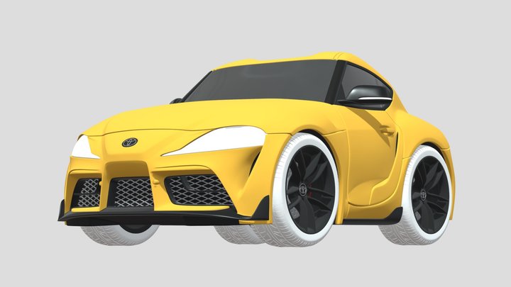 TOYOTA Supra (J29/DB) 3D Model