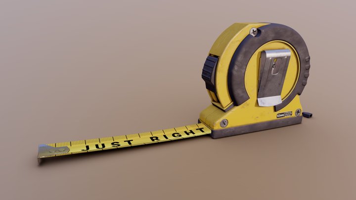 Tape Measure 3D Model