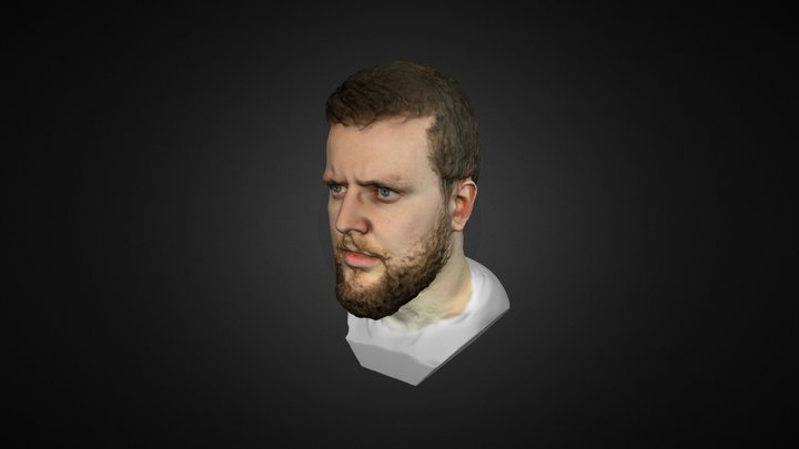 Head Photoscan 3D Model