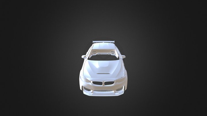Bmw - M4 WIP 3D Model