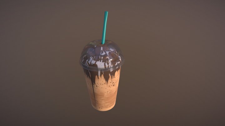 Creamed coffee 3D Model