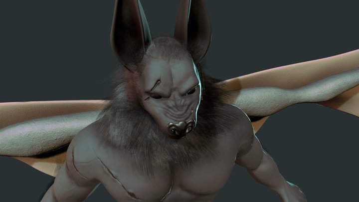 Werebat_final 3D Model