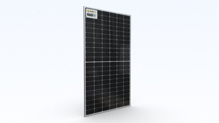 ZNShine_solar_660w_ZXM8-TPLDD132-660 3D Model