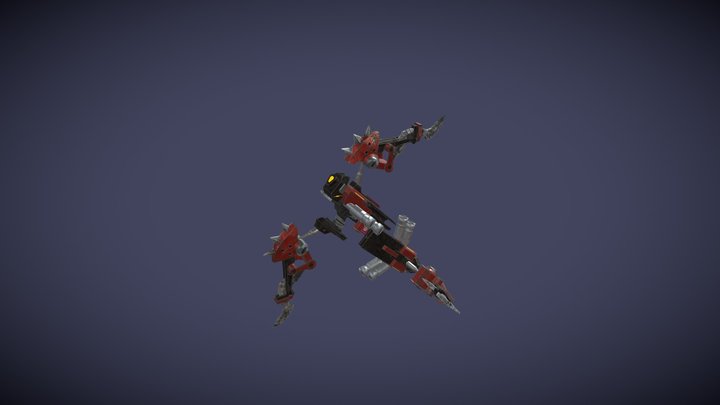 Sci Fi Bow 3D Model