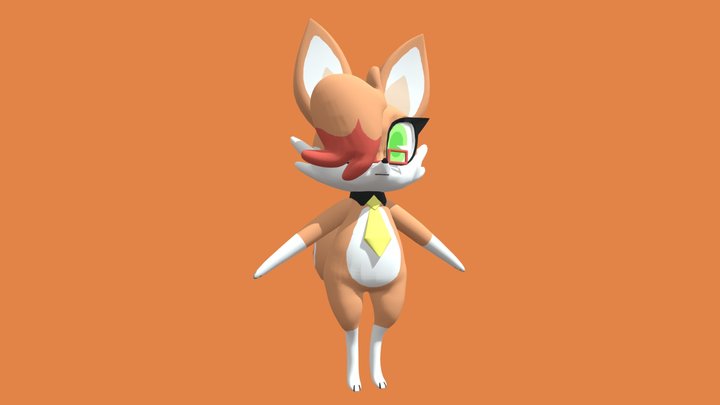 PommGranted (Chikn Nuggit) 3D Model