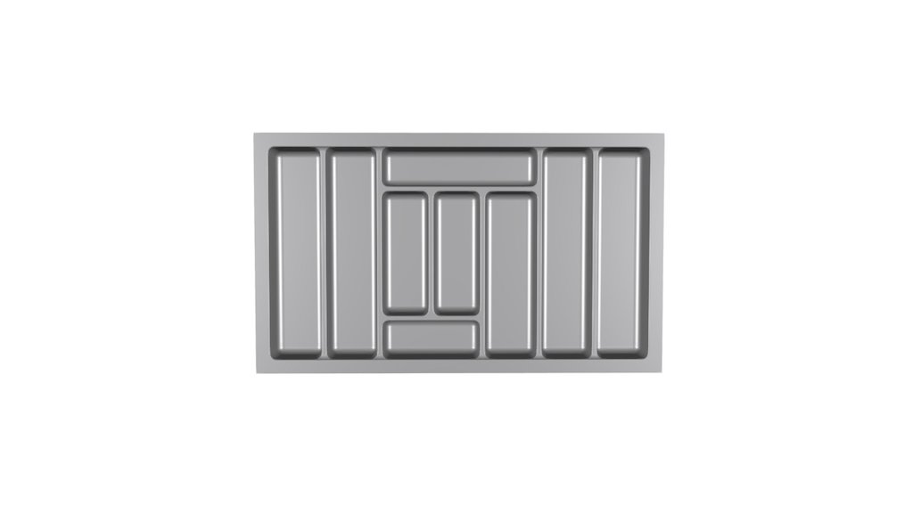 Лоток для столовых приборов 800 серый Standard - 3D model by ...