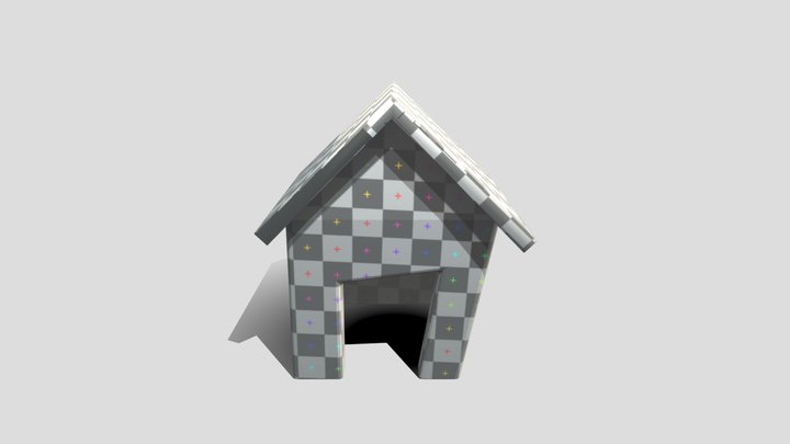Dog House 3D Model