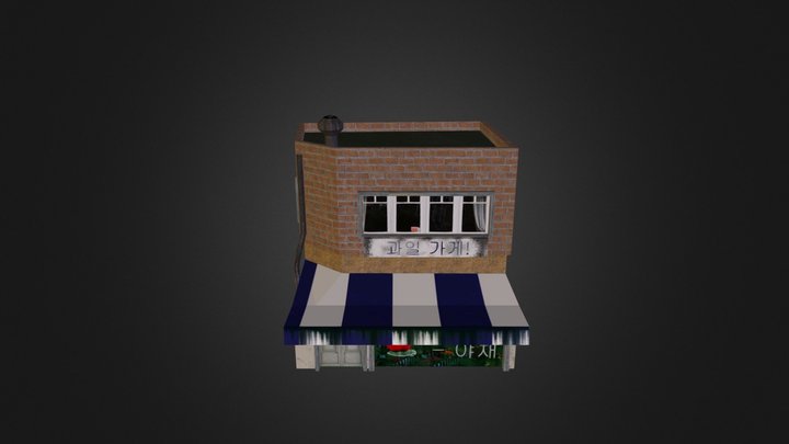 Fruit Shop 3D Model