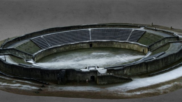 Amphithéâtre De Martigny 3D Model