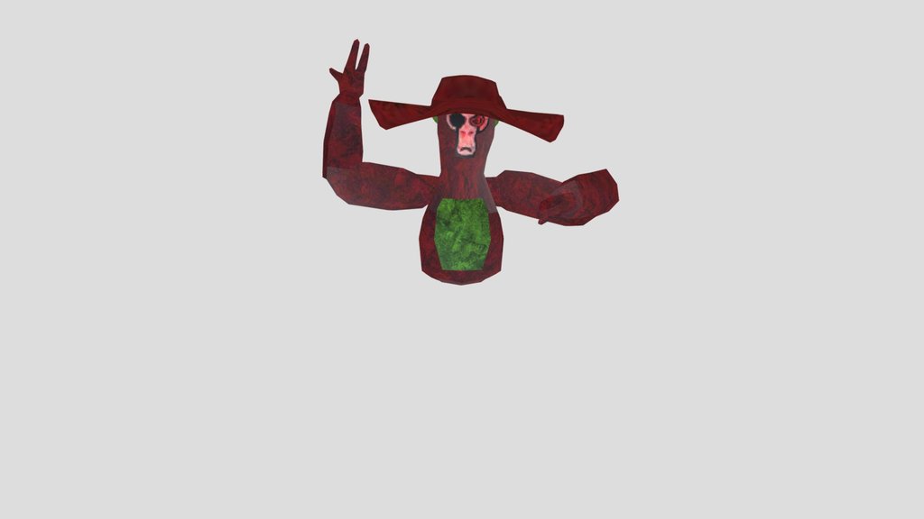 Gorilla Manzo Horror WILLY