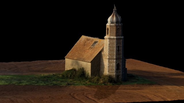 Eglise 3D Model