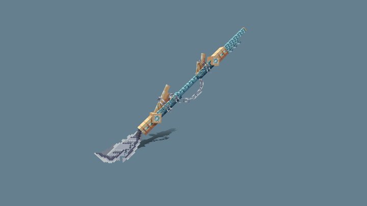 청룡언월도 3D Model