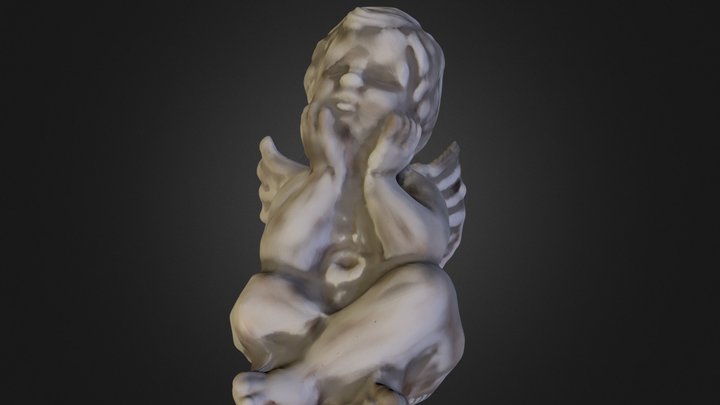 Angel Figurine 3D Model