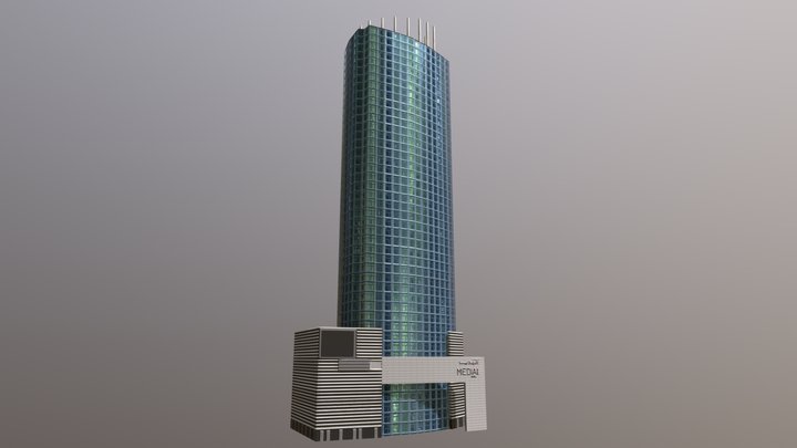Dubai Building 21 3D Model
