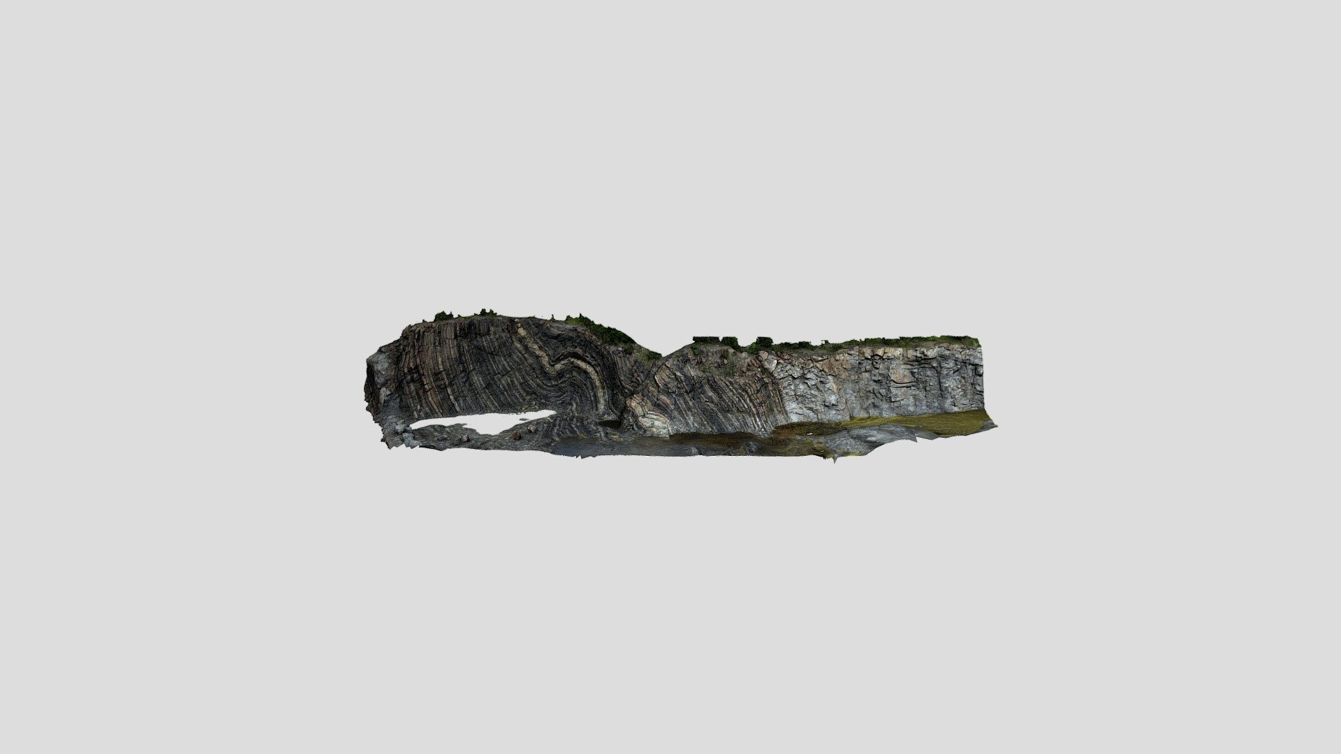 Fold in Tornio valley - 3D model by HYGeo [c8a2711] - Sketchfab