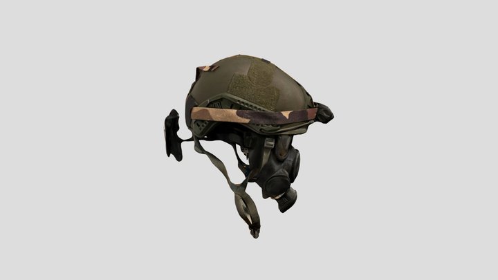 Gasmask 3D Model