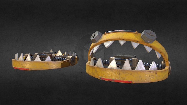 Junkrat Trap 3D Model