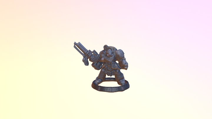 Warhammer Terminator - Mesh - CloudCompare 3D Model