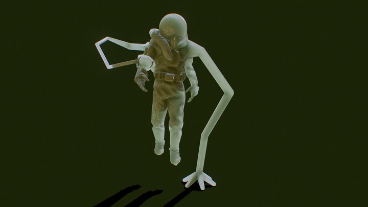 Clavicula :: Cosmonaut 3D Model