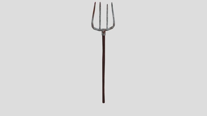 pitchfork 3D Model