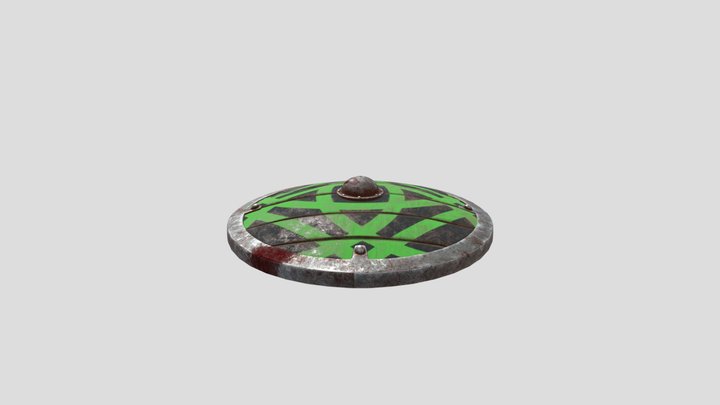 Irish Shield 3D Model
