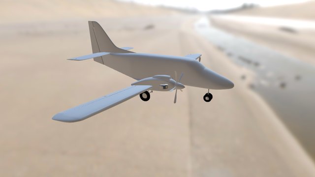 WIP Small Aircraft "Rysachok" (TsSKB-Progress) 3D Model
